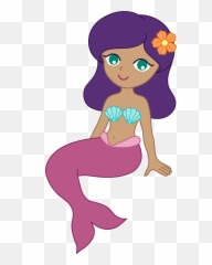 Free Purple Mermaid Silhouette Download Free Clip Art Free - Mermaid Clipart Kids Emoji,Mermaid Emoji
