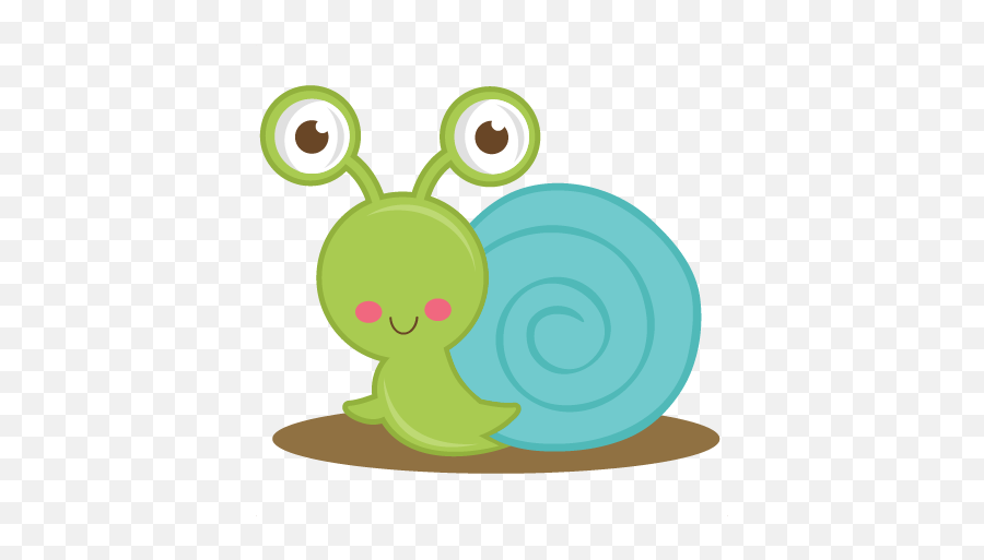 Clip Art Snail Snail Cartoon - Snail Svg Cut File Emoji,Can Custom Emoticons Be Used In Escargot