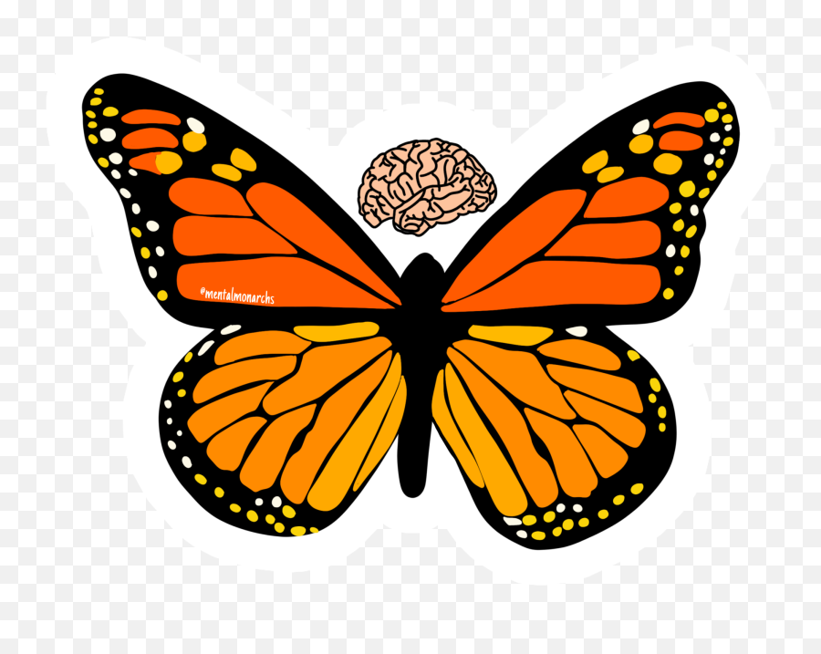 Mental Health Resources In The Rio Grande Valley - Orange Butterfly Emoji,Alices Emotion Intervention
