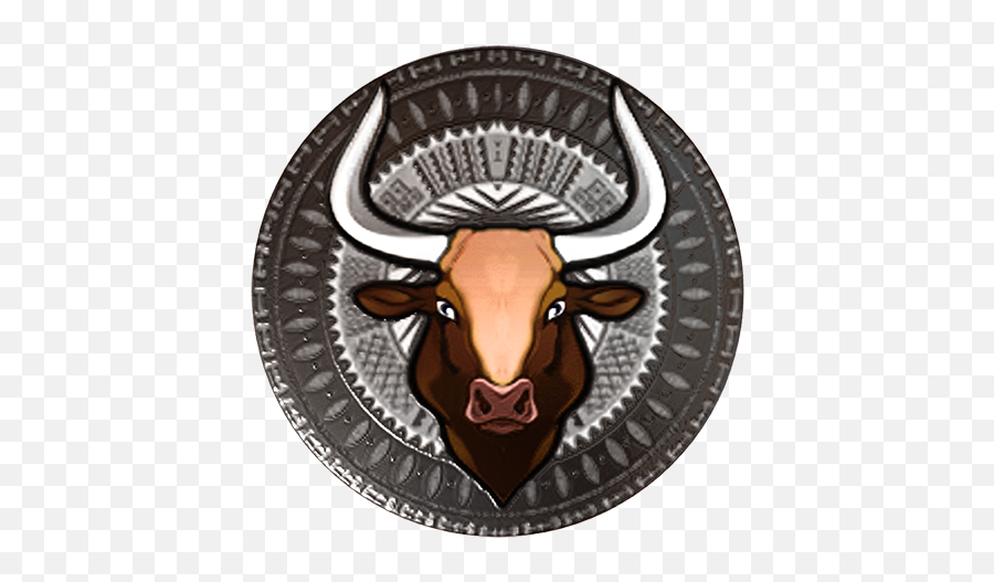 Moorabaraba - Ox Emoji,Longhorn Cattle Emoji Sign