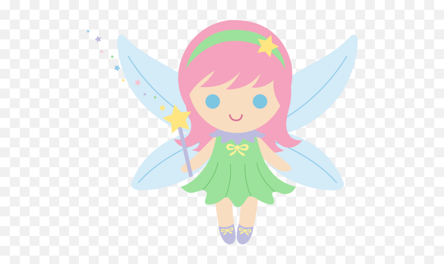 Fairy Cartoon Free Clip Art - Fairy Clip Art Emoji,Cute Fairy Emoji