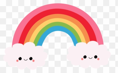 Free Glitter Rainbow Cliparts Download Free Glitter Rainbow - Arco Iris Cute Png Emoji,Glitter Emoticon Tumblr