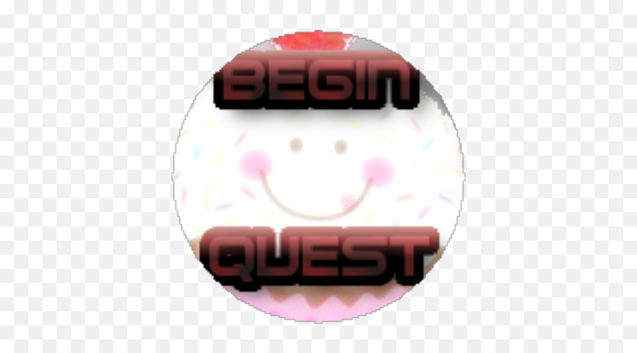 Begin Quest - Happy Emoji,(0.0) Emoticon