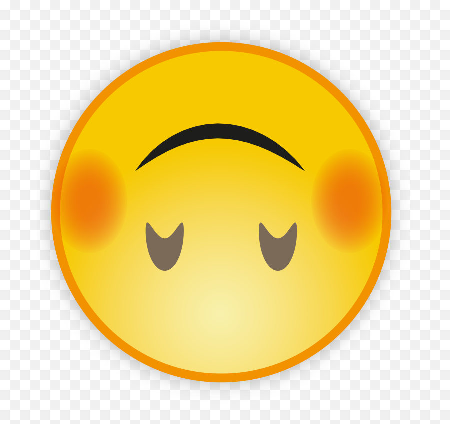 Cute Whatsapp Emoji Png Pic - Emoticon Senyum Terbalik,Whatsapp New Emojis