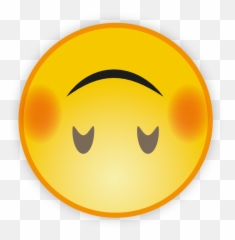 Cute Whatsapp Emoji Png Pic - Emoticon Senyum Terbalik,Whatsapp New Emojis