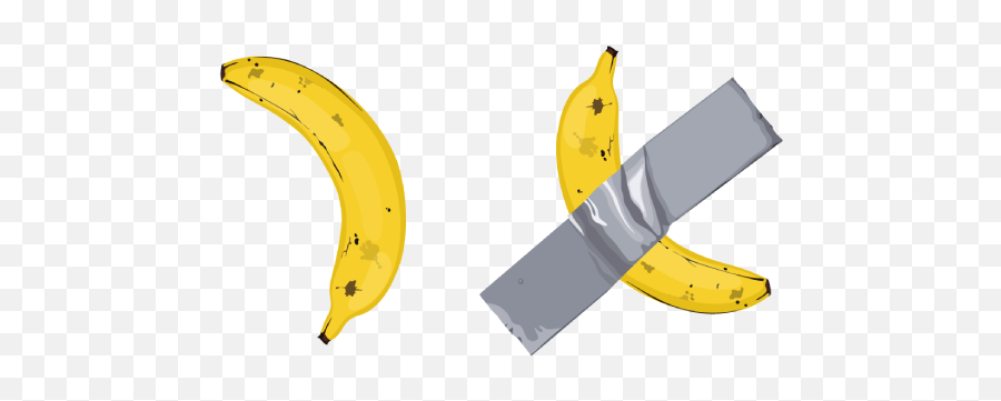 Duct Tape Banana Cursor U2013 Custom Cursor - Duct Tape Banana Transparent Emoji,Uganda Knuckles Emojis