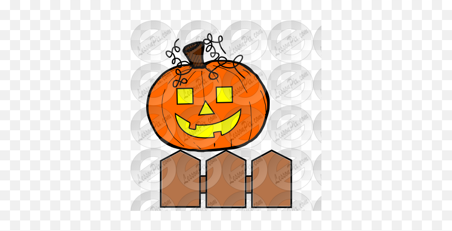 Fifth Pumpkin Picture For Classroom Therapy Use - Great Happy Emoji,Smiley Emoticon Jack O Lantern
