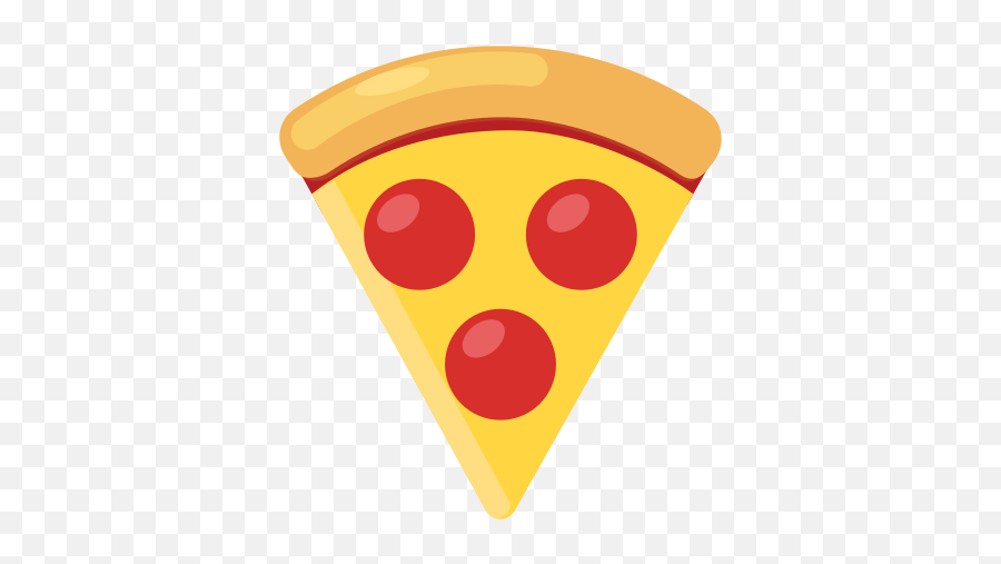 Ícone Comida Pizza Peça Calabresa - Pizza Slice Clipart Emoji,Pineapple Pizze Emoticon