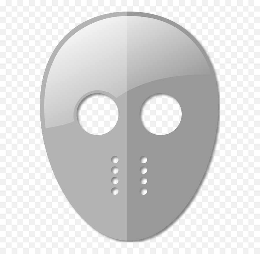 Hockey Mask Transparent Background - Hockey Mask Png Emoji,Hockey Mask Emoticon