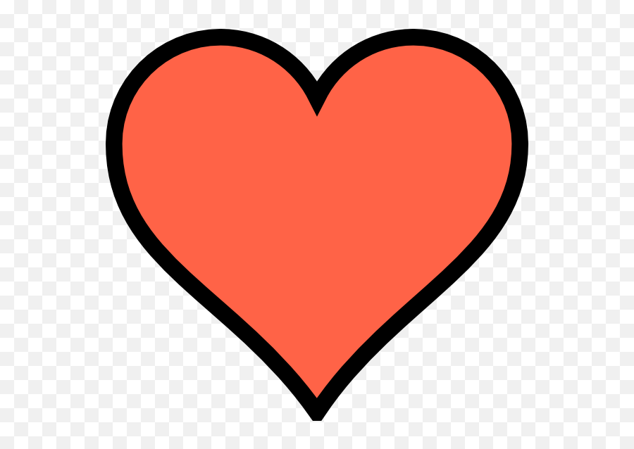 Free Orange Heart Transparent Download - Show Me A Picture Of A Heart Emoji,Orange Heart Emoji