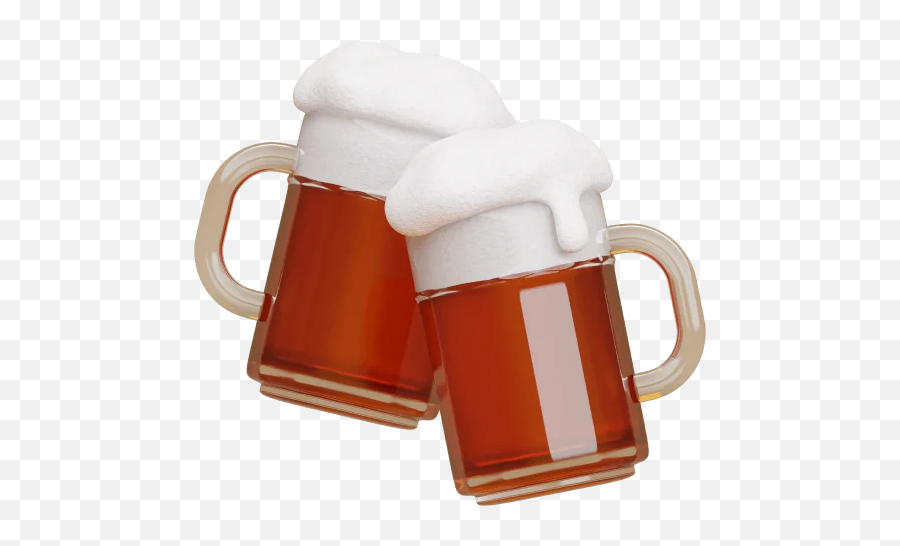 Telegram Sticker - Serveware Emoji,Facebook Messenger Beer Cheers Emoticon