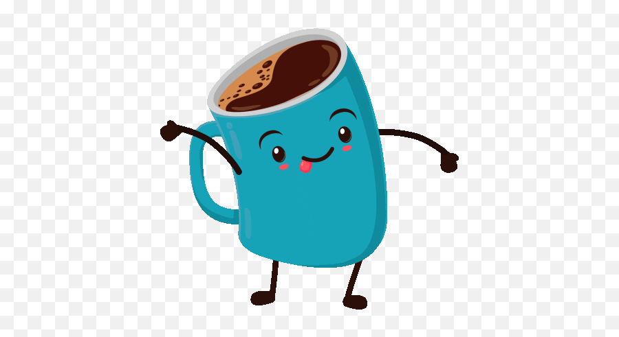 Forky - Friends Baamboozle Dancing Coffee Cup Gif Emoji,Knife And Pig Emoji Answer