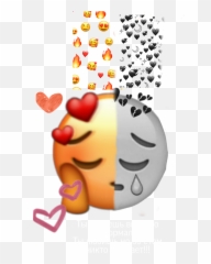 Love Is Pain And Joy Sticker By Angelnaverno - Happy Emoji,In Pain Emoticon