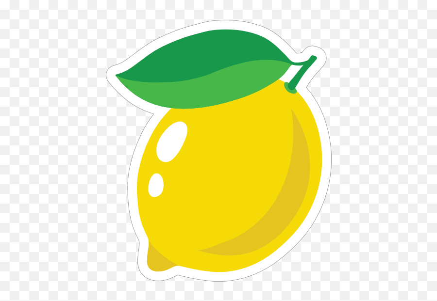 Whole Lemon Sticker - Lemon Sticker Emoji,Alpha Phi Emojis