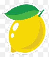 Whole Lemon Sticker - Lemon Sticker Emoji,Alpha Phi Emojis
