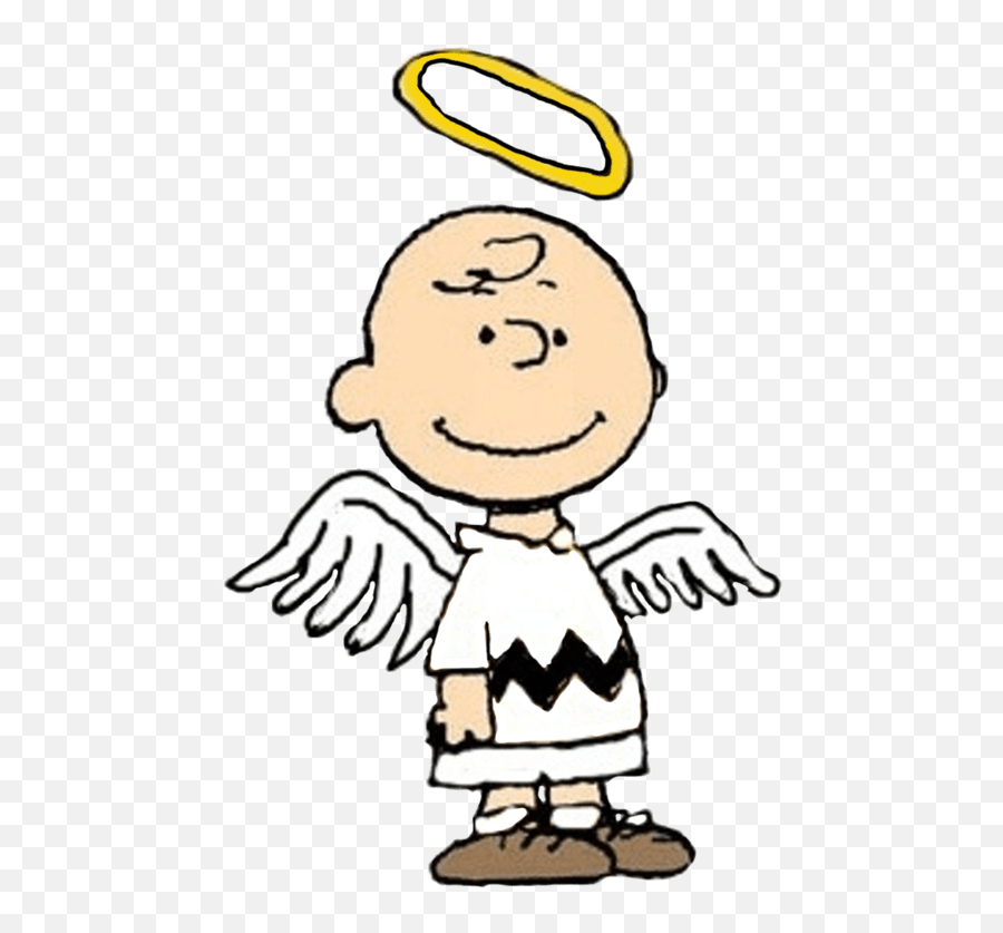 Charlie Brown Angel Transparent Png - Stickpng Charlie Brown Head Emoji,Emoticons Facebook Animated Charlie Brown