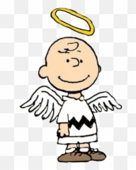 Charlie Brown Angel Transparent Png - Stickpng Charlie Brown Head Emoji,Emoticons Facebook Animated Charlie Brown