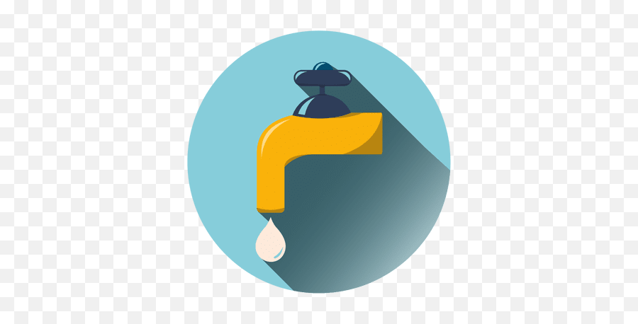 Water Tap Round Icon - Transparent Png U0026 Svg Vector File Emoji,Sink Water Emojis Tranparent Background
