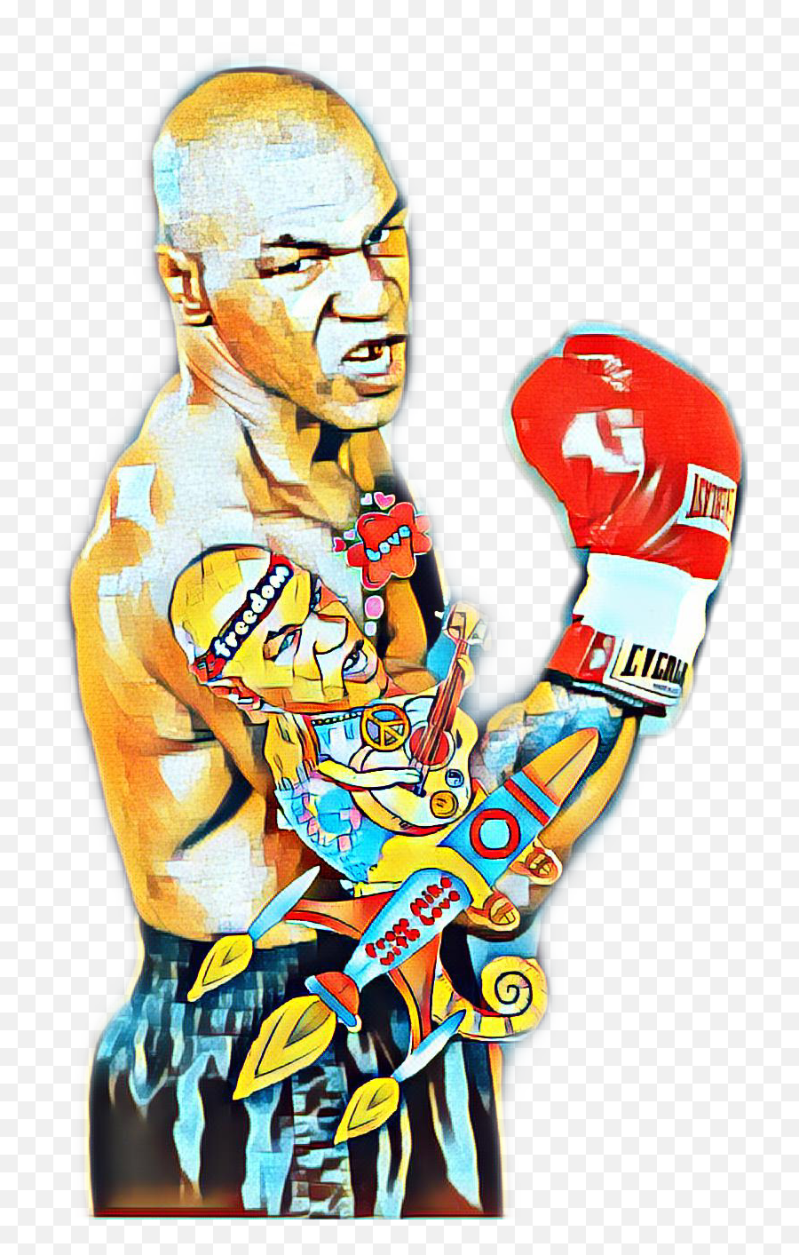 The Most Edited Miketyson Picsart - Fist Emoji,Mike Tyson Emoji