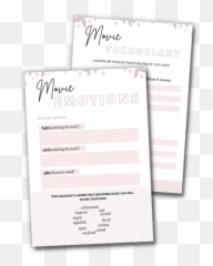 Movie Journal - Watch Your English Emoji,Joy, The Emotions Movie