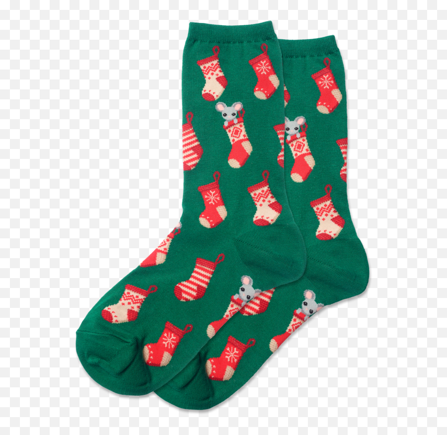 Womenu0027s Christmas Stocking Mouse Crew Socks Emoji,Christmas Emojis Coloring Pages