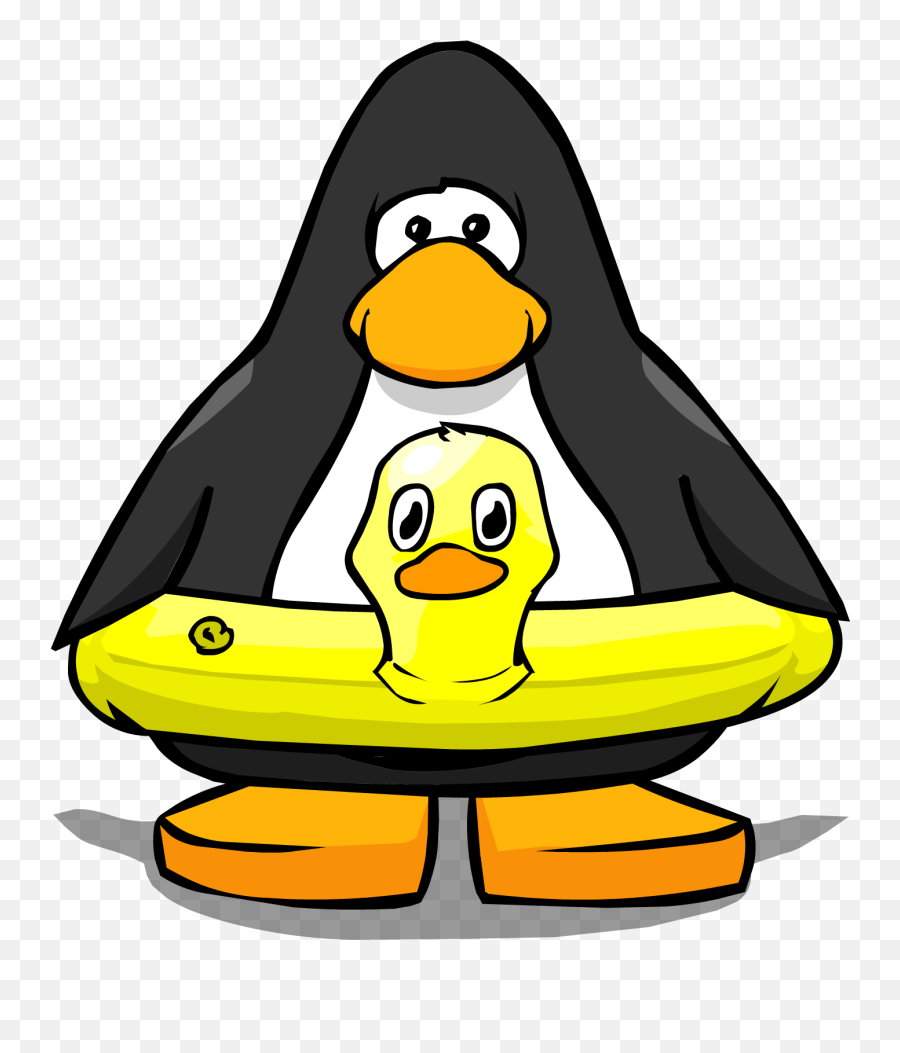 Inflatable Duck Club Penguin Wiki Fandom - Club Penguin Lighthouse Shirt Emoji,Duck Emojis