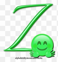 Monica Michielin Alphabets Green Smile Hands Alphabet Emoji,Zz Emoji