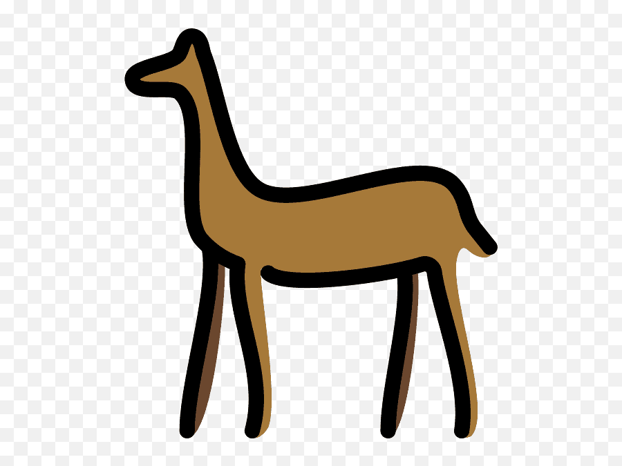Llama Clipart Dibujos Animados Descargar Gratis Creazilla Emoji,Alpaca Emoji