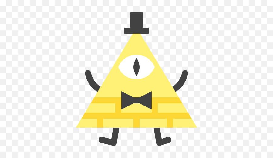 Bill Cipher Icon In Color Style Emoji,Bill Emoji