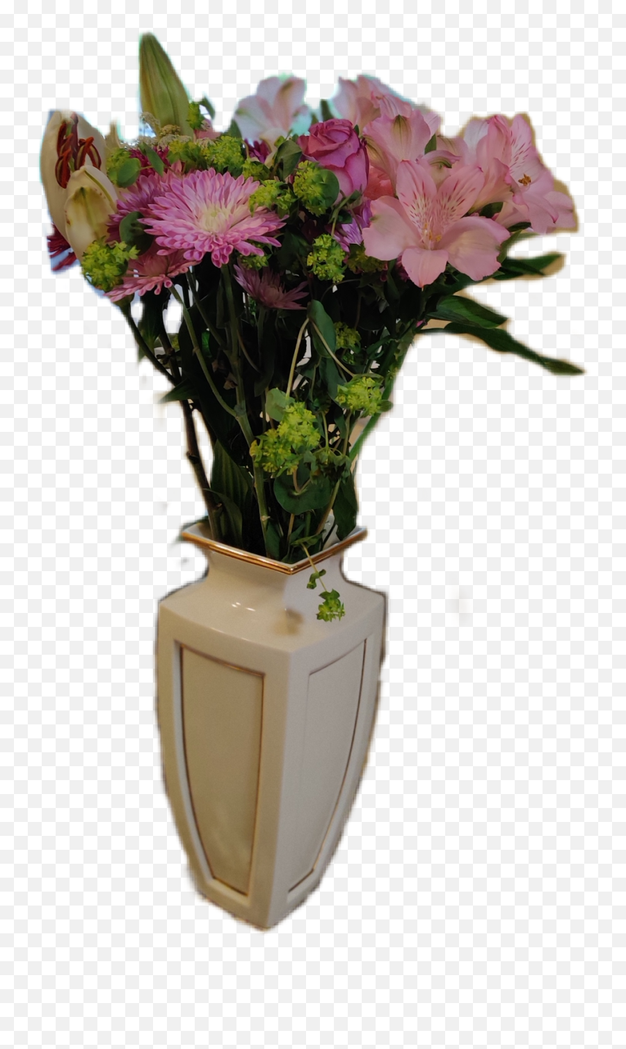 Flowers Vase Bouquet Sticker - Vase Emoji,Emoji Cookie Bouquet