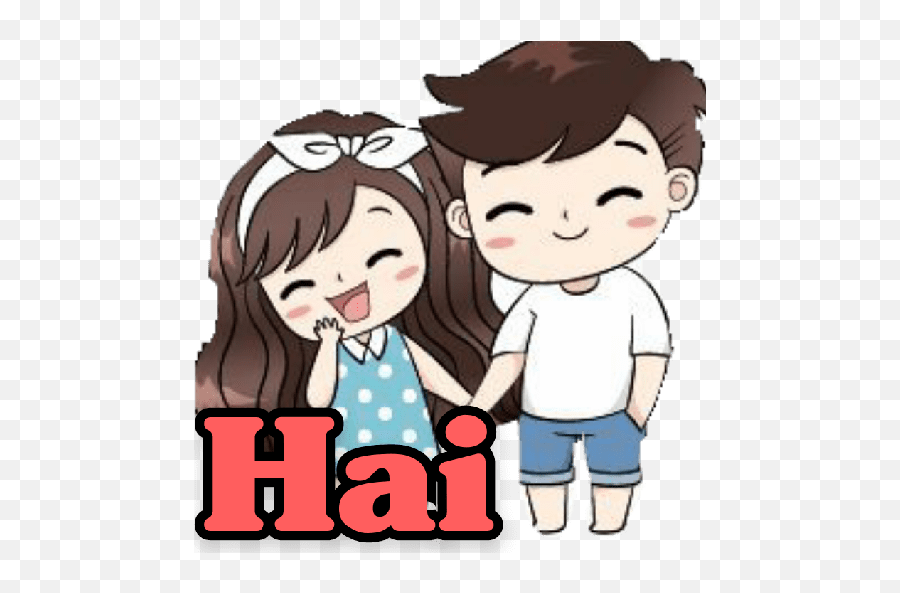 Love Sticker - Love Your Smile Dp Emoji,Boy And Girl Holding Hands Emoji