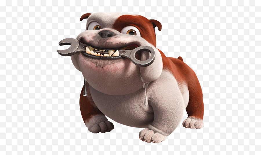 Rio - Bulldog Rio Emoji,Emoji La Pelicula Coraline Muppets