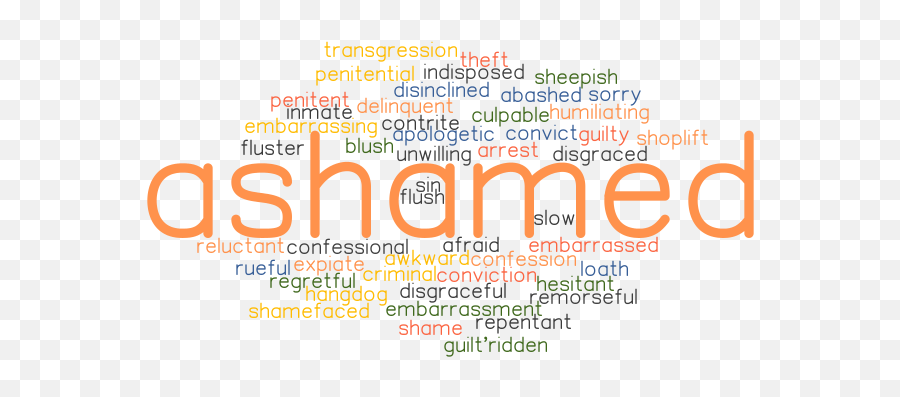 Synonyms And Related Words - Dot Emoji,Shame As An Emotion