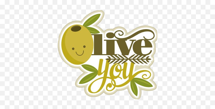 Olive Love Quotes Stickers Sticker By Angelicchick - Olive You Transparent Png Emoji,Love Quotes With Emoji