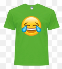 Maglietta Con Emoji Risata Lol Laugh - Happy,Risata Emoticons