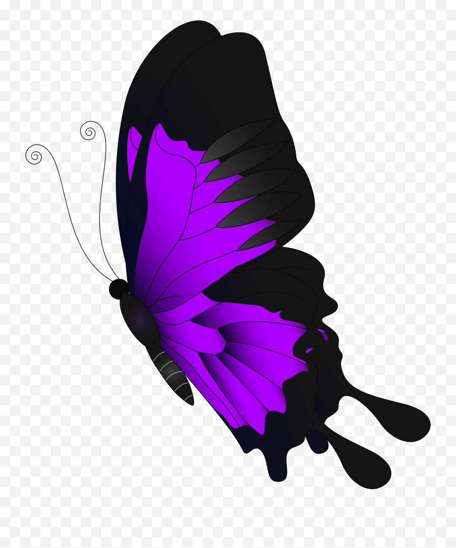 Library Of Purple Apple Vector Freeuse Library Png Files - Green Butterfly Png No Background Emoji,Butterfly Emoji Ios