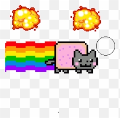 New World New Girl - Mlg Nyan Cat Png Clipart Full Size Emoji,Mlg Emojis
