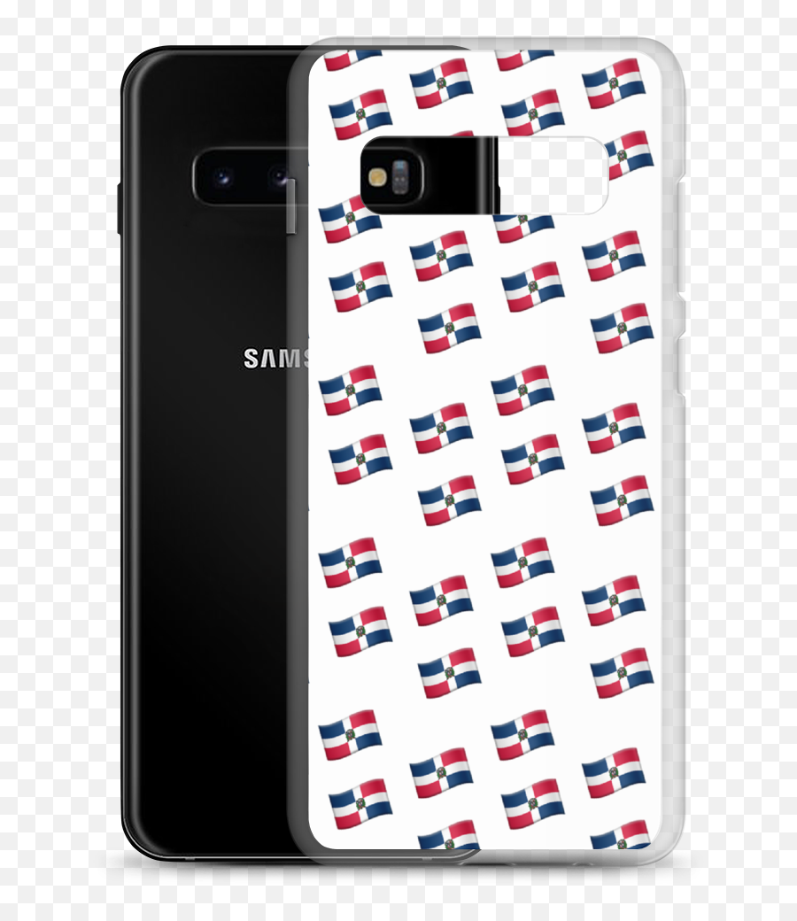 Dominicana Flag Samsung Case - Mobile Phone Case Emoji,How To Make Emojis On Samsung S10e