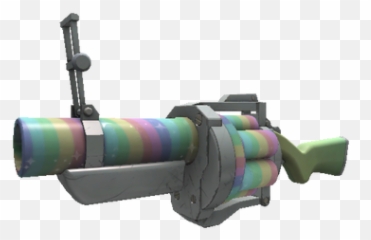 Rainbow Grenade Launcher Tfview - Tf2 Top Shelf Grenade Launcher Emoji,Balloonicorn Tf2 Png Emoticon