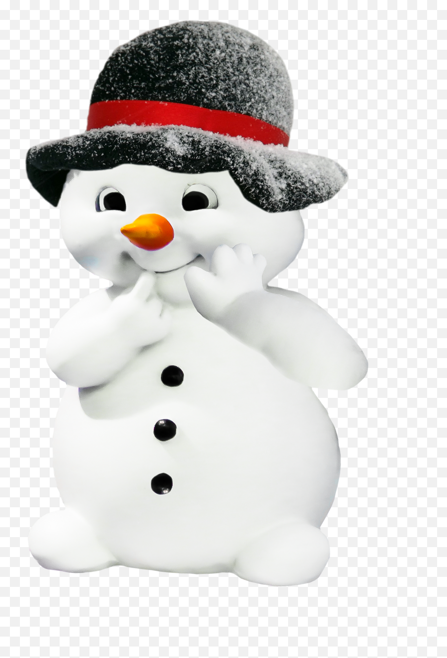 Funny Cartoon Snowman Christmas - Winter Png Emoji,Snowman Emotions
