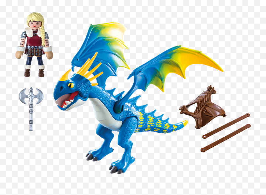 Dreamworks Astrid Stormfly - Stormfly And Astrid Playmobil Emoji,Cartoon Dragon Different Emotions