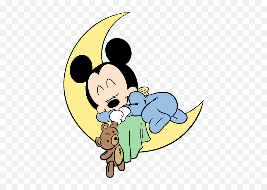 Mickey Mouse Baby Shower - Baby Mickey Mouse Moon Emoji,Mickey Mouse Emoji Copy And Paste