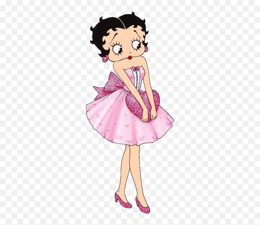 Betty Boop Betty Boop Cartoon Cartoon - Betty Boop Best Friend Emoji,Girls Emoji Robe