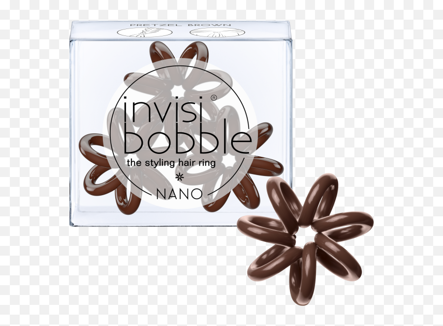 Elite Models - Invisi Bobble Nano Pretzel Brown Emoji,Starstuck Emoticon