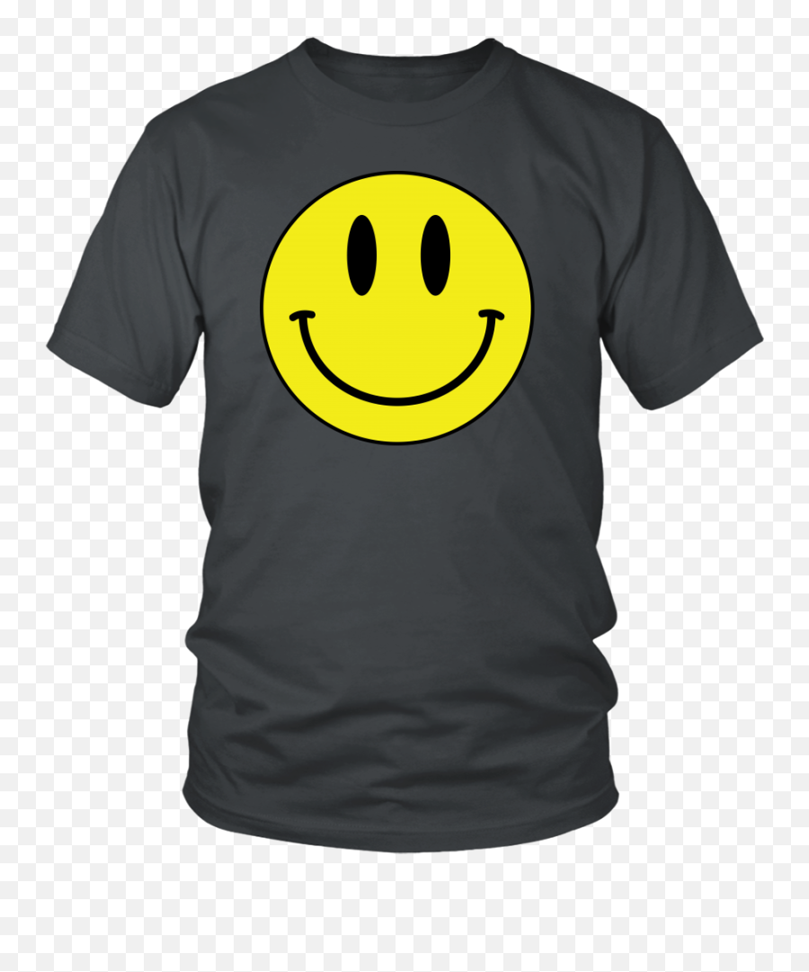 Download Big Smiley Face Emoji Unisex T - Shirt Tshirt Png Punisher T Shirt Green,Happy Face Emoji