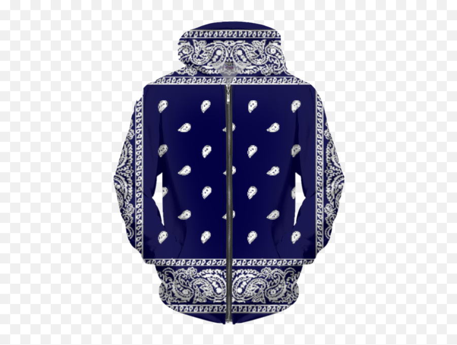 Crip Gang Hoodie 2 - Hooded Emoji,Crip Emoji