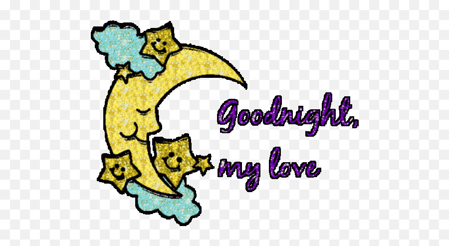 Good Night Glitters Pictures Images - Good Night My Love Bear Gif Emoji,Good Night Sweet Dreams Emoticons