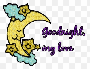 Good Night Glitters Pictures Images - Good Night My Love Bear Gif Emoji,Good Night Sweet Dreams Emoticons