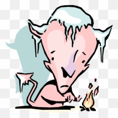 Vector Illustration Of Freezing Cold - Freezing Devil Emoji,Freezing Emoji