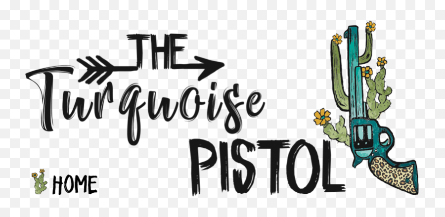 The Turquoise Pistol Boutique - Language Emoji,Tubetop With Cowboy Emoji